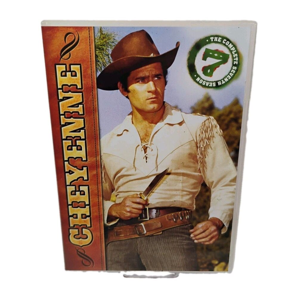 Cheyenne Season 7 DVD Set OOP Clint Walker HTF Classic 1950s Western Series